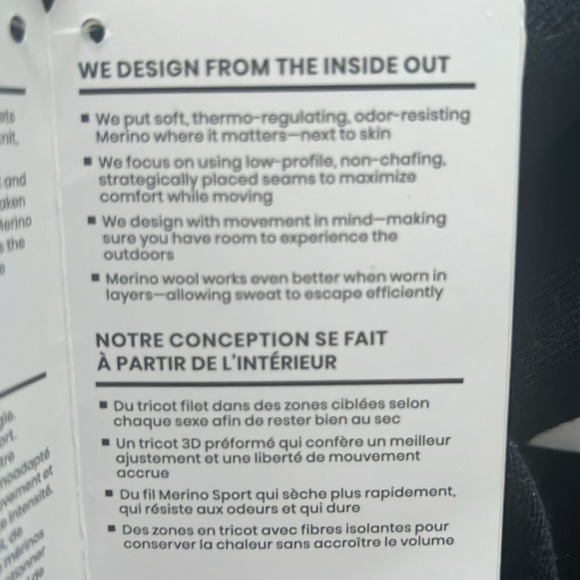 Smartwool Intraknit Thermal Merino Base Layer 3/4 leggings NWT - Picture 11 of 14